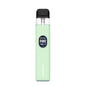 Mint green vape device with on a white background