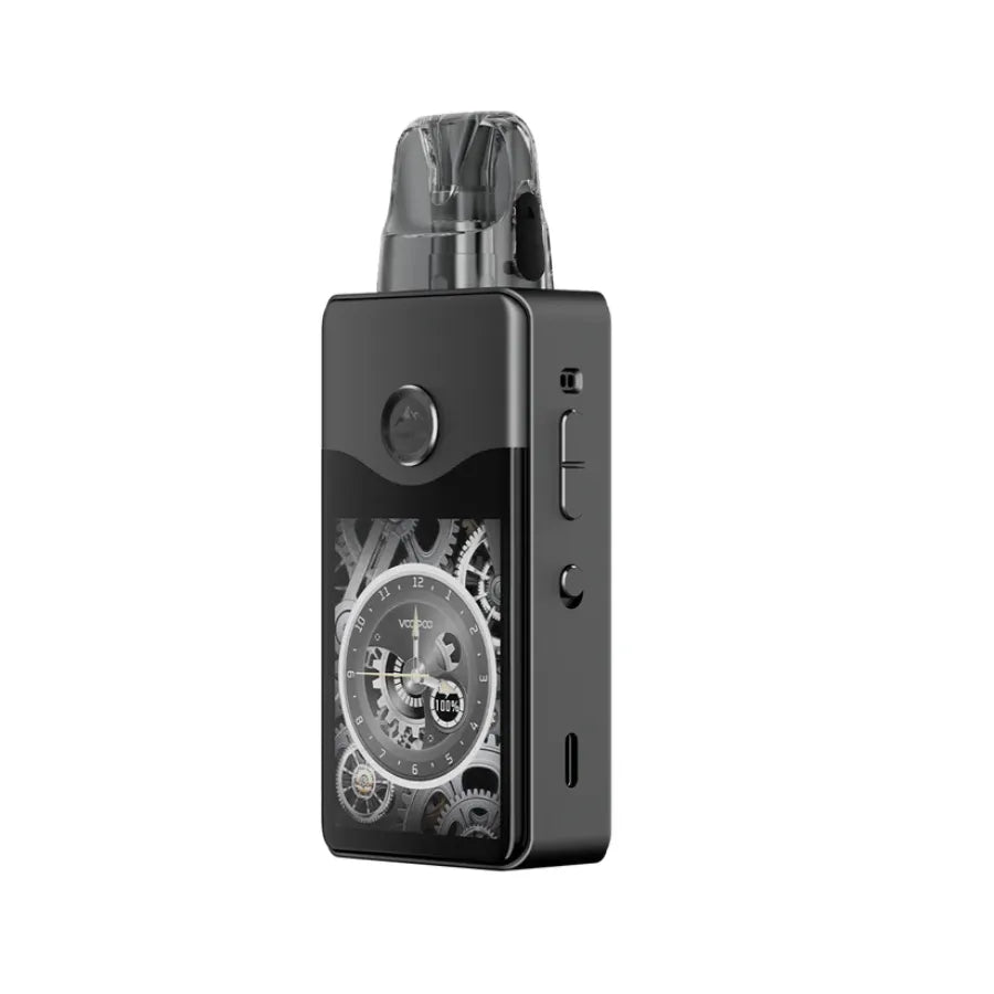 Black vinci device on a white background