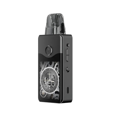 Black vinci device on a white background