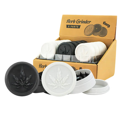 Herb Grinder - Soft Touch Plastic Grinder
