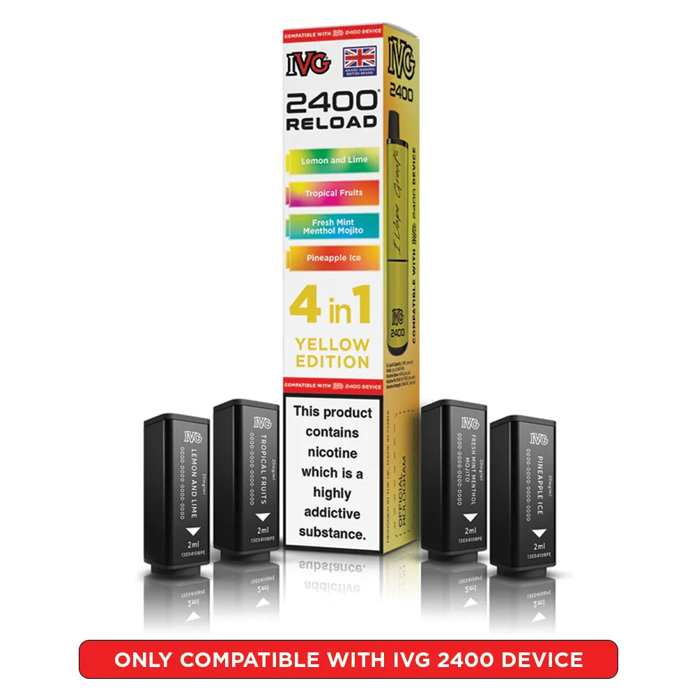 IVG 2400 Reload 4in1 - Replacement Pods