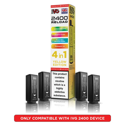 IVG 2400 Reload 4in1 - Replacement Pods