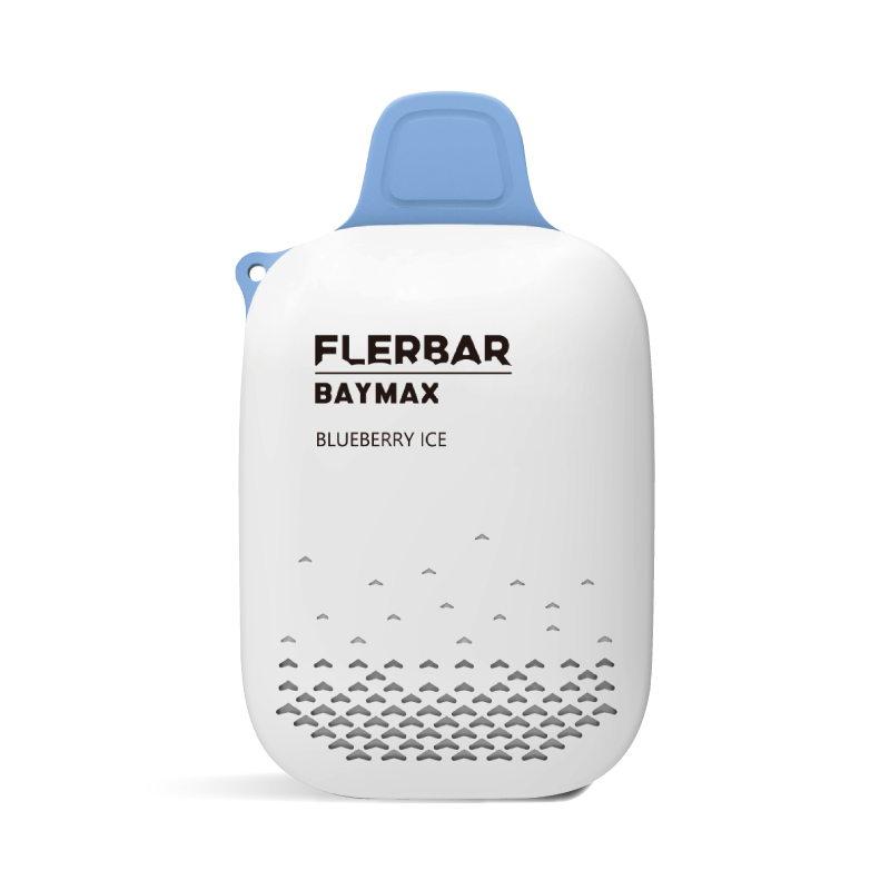 Wholesale - Flerbar Baymax 3500 Puff 0mg - Blueberry Ice