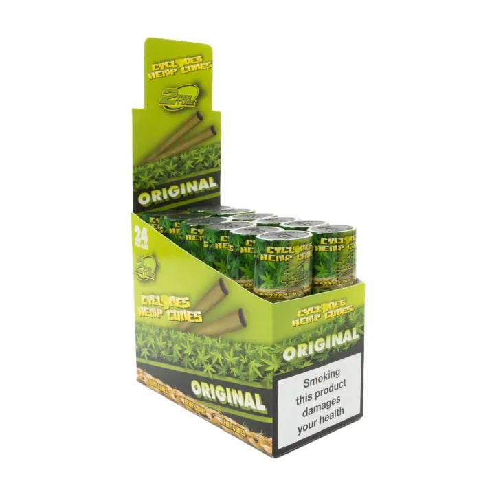 Cyclone - Hemp Cones 24pcs