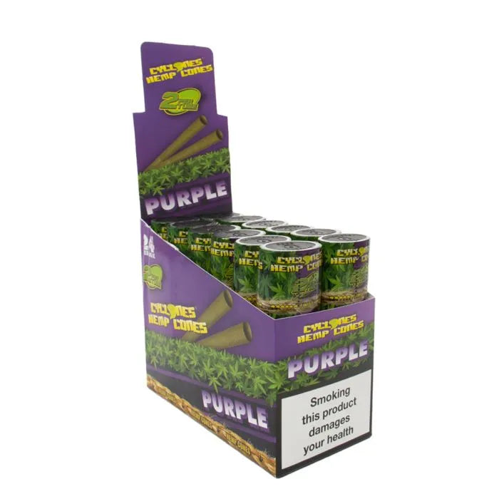 Cyclone - Hemp Cones 24pcs