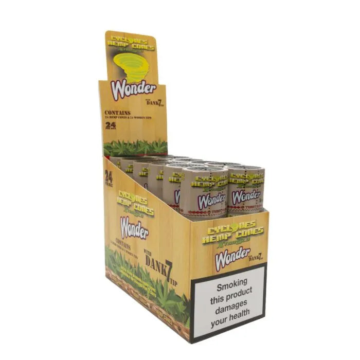 Cyclone - Hemp Cones 24pcs