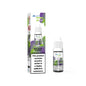 Kiwi Grape Raspberry vape juice bottle with packaging on a white background