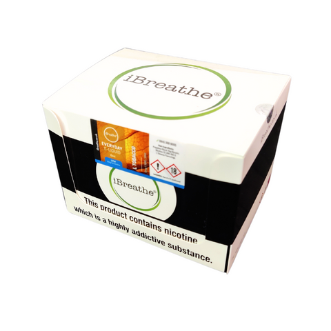 Wholesale - iBreathe - Pack of 20 - L Tobacco E-Liquid 10ml Vape Juice