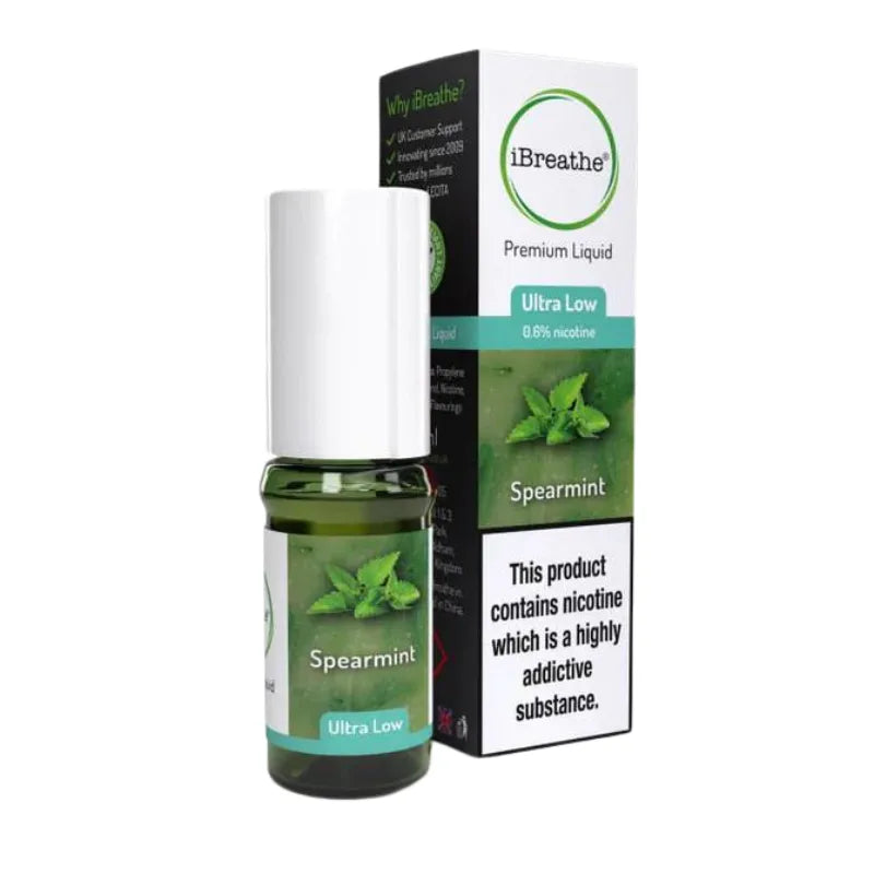 iBreathe Spearmint E-Liquid 10ml