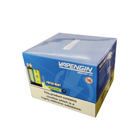 Wholesale - Pack of 10 - Vapengin Mercury - Fresh Mint
