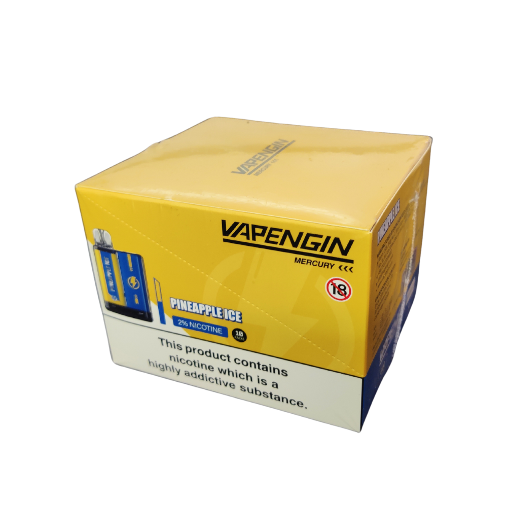 Wholesale - Pack of 10 - Vapengin Mercury - Pineapple Ice