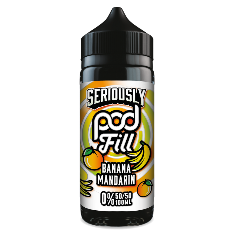 Wholesale - Doozy - Seriously Pod Fill - Banana Mandarin - 100ml