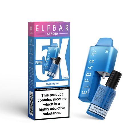 Wholesale - Elfbar AF5000 - Blueberry Ice