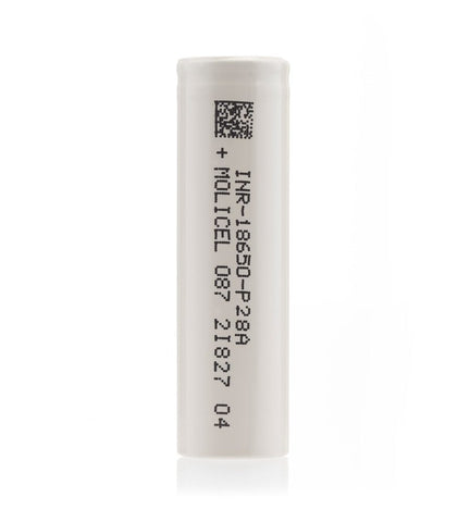 Wholesale - 2x Molicell 18650 P28a Li-Ion Battery - 2800mah