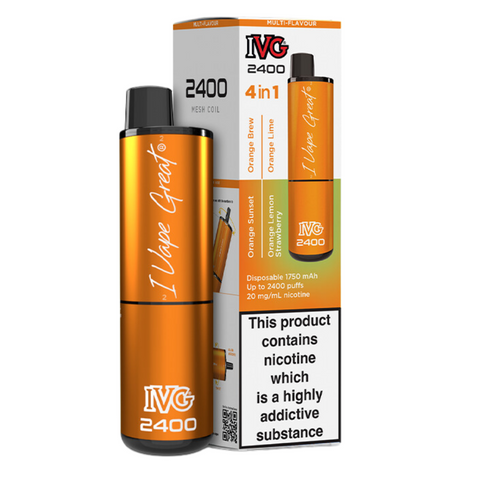 Wholesale - IVG 2400 - Orange Edition
