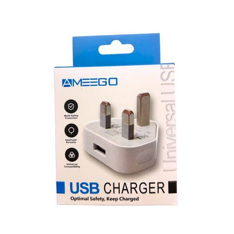 Wholesale - AMEEGO - USB Charger 1A