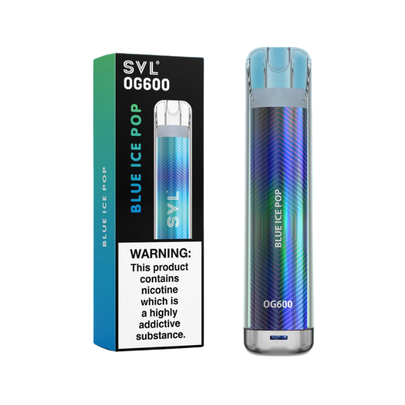 Wholesale - Pack of 10 - SVL OG600 - Blue Ice Pop