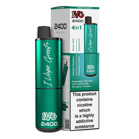 Wholesale - IVG 2400 - Mint Edition
