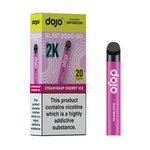 Dojo Blast 2000 Go - Straw Rasp Cherry ice