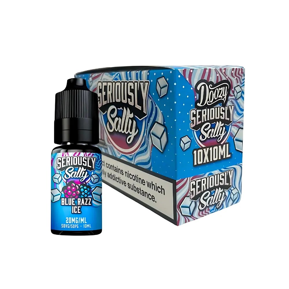 Box Of 10 - Doozy Seriously Salty - Nic Salts 10ml E-liquid