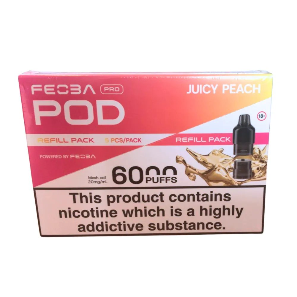 Box Of 5 - Feoba Pro 6000 - Replacement Prefilled Pods