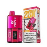 Kabri 20k Ultra Bar - Blue Cherry Rasp & Straw Rasp Cherry Ice