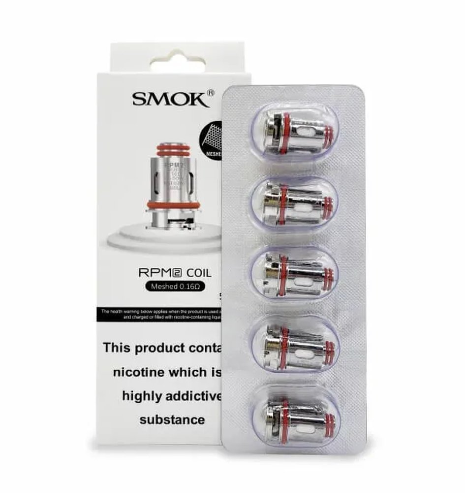 Smok - RPM2 Meshed 0.16Ohm Coils - Pack of 5
