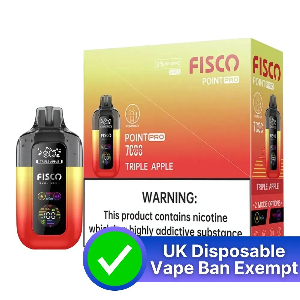 Box Of 5 - Fisco Point Pro 7000 - Disposable Vape